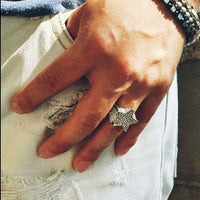 ANILLO CINCO ESTRELLAS BRILLANTES