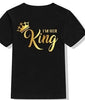 CAMISETAS KING & QUEEN & PRINCESS & PRINCE