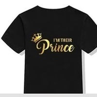 CAMISETAS KING & QUEEN & PRINCESS & PRINCE