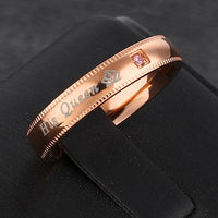 ANILLOS DE PAREJA KING/QUEEN (K/Q)