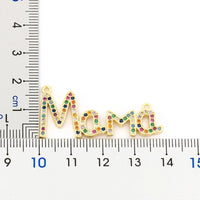 COLGANTE MAMA DISEÑO LETRA Y FLOR