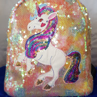 MOCHILA UNICORNIO LENTEJUELAS