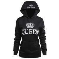SUDADERA KING QUEEN NEGRO