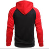 SUDADERA KING QUEEN ROJO/NEGRO