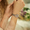 RELOJ AUTOMATICO FLOR BRILLANTE